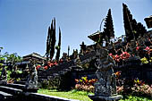 Mother Temple of Besakih - Bali. The monumental stairway leading to the Candi Bentar of the Pura Penataran Agung.