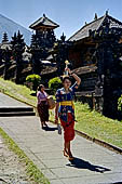 Mother Temple of Besakih - Bali. Temple complex called Pedarman and dedicated to the great family lineages of the island. Temple ceremony.