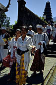 Mother Temple of Besakih - Bali. Temple complex called Pedarman and dedicated to the great family lineages of the island. Temple ceremony.