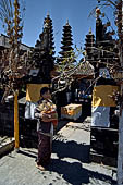 Mother Temple of Besakih - Bali. Temple complex called Pedarman and dedicated to the great family lineages of the island. Temple ceremony.