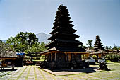 Pura Penataran Agung - Mother Temple of Besakih - Bali. Multi roofed Meru shrine.
