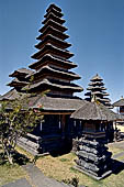 Pura Penataran Agung - Mother Temple of Besakih - Bali. Multi roofed Meru shrine.