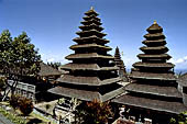 Pura Penataran Agung - Mother Temple of Besakih - Bali. Multi roofed Meru shrine.