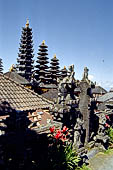 Mother Temple of Besakih - Bali. Temple complex called Pedarman and dedicated to the great family lineages of the island. Multi roofed Meru shrines.