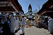 Pura Gelap - Mother Temple of Besakih - Bali. Temple ceremony in the third courtyard.
