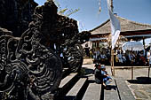 Pura Gelap - Mother Temple of Besakih - Bali. The entrance stairway to the third courtyard.