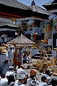 Pura Gelap - Mother Temple of Besakih - Bali. Temple ceremony in the third courtyard.