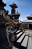 Pura Gelap - Mother Temple of Besakih - Bali. The entrance stairway to the second courtyard. 
