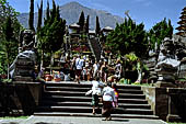 Mother Temple of Besakih - Bali. The processional way.