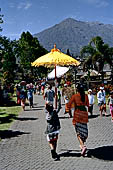 Mother Temple of Besakih - Bali. The processional way.