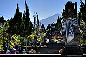 Mother Temple of Besakih - Bali. The processional way leading to the great entrance stairway.