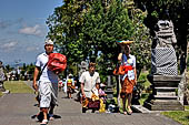 Mother Temple of Besakih - Bali. The processional way to the temple.