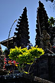 Mother Temple of Besakih - Bali. The monumental stairway leading to the  Candi Bentar of the Pura Penataran Agung.