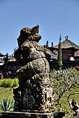Mother Temple of Besakih - Bali. Mythological figures from the Mahabharata epic on the terraces at the entrance to Pura Penataran Agung