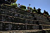 Mother Temple of Besakih - Bali. Detail of the eastern wall of the enclosure.