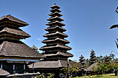Pura Penataran Agung - Mother Temple of Besakih - Bali. Multi roofed Meru shrine.