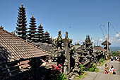 Mother Temple of Besakih - Bali. Temple complex called Pedarman and dedicated to the great family lineages of the island. Multi roofed Meru shrines.