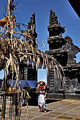 Pura Gelap - Mother Temple of Besakih - Bali. Topeng Mask Dance accompanied by gamelan music.