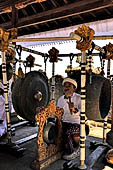 Pura Gelap - Mother Temple of Besakih - Bali. Gamelan orchestra.