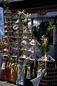 Pura Gelap - Mother Temple of Besakih - Bali. Temple offerings.