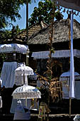 Pura Gelap - Mother Temple of Besakih - Bali. Temple ceremony in the third courtyard.