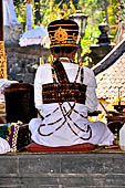 Pura Gelap - Mother Temple of Besakih - Bali. Temple ceremony in the third courtyard.