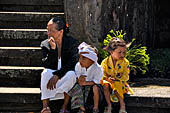 Pura Gelap - Mother Temple of Besakih - Bali. Temple ceremony.