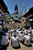 Pura Gelap - Mother Temple of Besakih - Bali. Temple ceremony in the third courtyard.