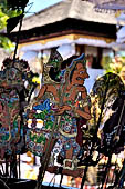 Pura Gelap - Mother Temple of Besakih - Bali. The shadow puppet (wayang).