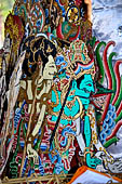 Pura Gelap - Mother Temple of Besakih - Bali. The shadow puppet (wayang).