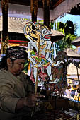 Pura Gelap - Mother Temple of Besakih - Bali. The shadow puppet (wayang).