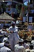 Pura Gelap - Mother Temple of Besakih - Bali. Temple ceremony in the third courtyard.