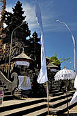 Pura Gelap - Mother Temple of Besakih - Bali. The stairway of the Kori Augung (covered gateway) of the third courtyard.