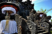 Pura Gelap - Mother Temple of Besakih - Bali. The stairway to the third courtyard. 