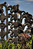Pura Gelap - Mother Temple of Besakih - Bali. Balustrade. 