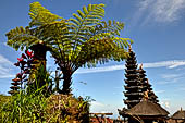Mother Temple of Besakih - Bali. Temple complex called Pedarman and dedicated to the great family lineages of the island. Multi roofed Meru shrines.