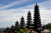 Mother Temple of Besakih - Bali. Temple complex called Pedarman and dedicated to the great family lineages of the island. Multi roofed Meru shrines.