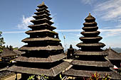 Pura Penataran Agung - Mother Temple of Besakih - Bali. Multi roofed Meru shrine.