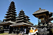 Pura Penataran Agung - Mother Temple of Besakih - Bali. Multi roofed Meru shrine.