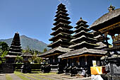 Pura Penataran Agung - Mother Temple of Besakih - Bali. Multi roofed Meru shrine.