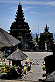 Pura Penataran Agung - Mother Temple of Besakih - Bali. A view of the  Kori Augung (covered gateway).