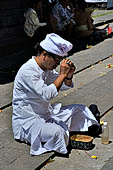 Pura Penataran Agung - Mother Temple of Besakih - Bali. Temple ceremony.