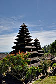 Pura Penataran Agung - Mother Temple of Besakih - Bali. Multi roofed Meru shrine.
