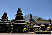 Pura Penataran Agung - Mother Temple of Besakih - Bali. Multi roofed Meru shrine.