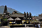 Pura Penataran Agung - Mother Temple of Besakih - Bali. The padmasana tiga (triple lotus throne) in the second level.