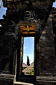 Pura Penataran Agung - Mother Temple of Besakih - Bali. Details of the Kori Augung (covered gateway).