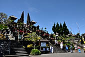 Mother Temple of Besakih - Bali. The monumental stairway leading to the Candi Bentar of the Pura Penataran Agung.