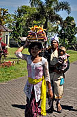 Mother Temple of Besakih - Bali. Temple ceremony.