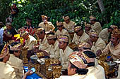 Cremation ceremony - gamelan orchestra. 
