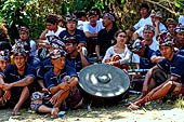 Cremation ceremony - gamelan orchestra. 